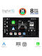 Digital IQ Автомобилна Аудио Система (Блутут/USB/AUX/WiFi/GPS/Apple-Carplay/Android-Auto) с Тъчскрийн 10"