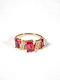 Chrysothemiss Ring made of Steel Gold Plated
