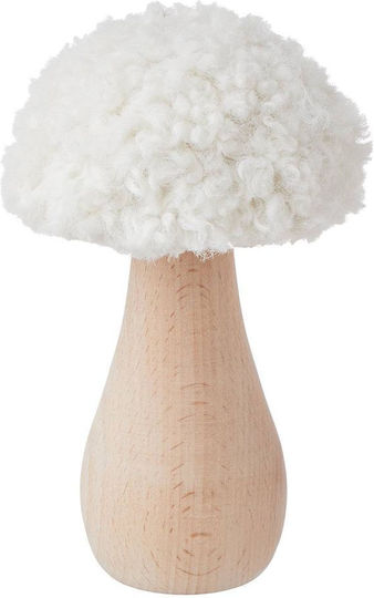 Butlers Weihnachtliche Plüsch Figur Pilz Beige