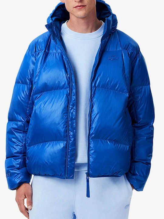 Мъжки Якета Puffer Водоустойчиво Син