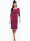 Kleid Magenta