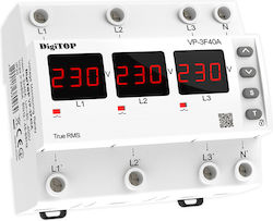 Реле за следене на напрежение трифазно Digitop Vp-3f40a