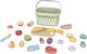 Tooky Toys Fruit & Vegetable Wooden Toy for Ages 3+ 31 Pieces