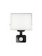 Led Projector Orno Aluminum Polycarbonate White Black 30w Ip44