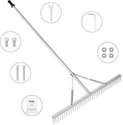 Vevor Garden Rake Bow Rake with Pole