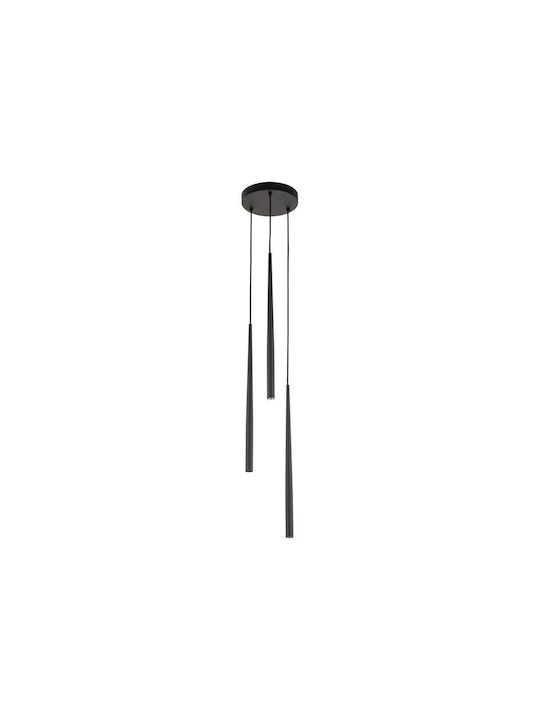TK Lighting Pendant Light Black with Socket G9 20x20cm