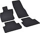 Rigum Set of Front and Rear Mats 4pcs for Volkswagen Tiguan Black