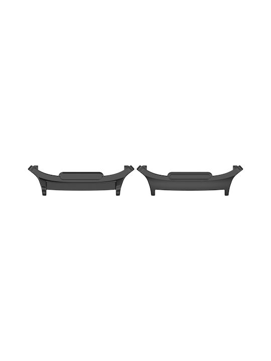 Conector curea ceas metalic din oțel inoxidabil negru pentru Samsung Galaxy Watch Ultra 47mm, 1 pereche, 22mm