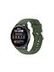 Huawei Watch 4 Watch 4 Pro Μονόχρωμο Λουράκι Ρολογιού Σιλικόνη Ανοξείδωτο Ατσάλι Σκούρο Πράσινο