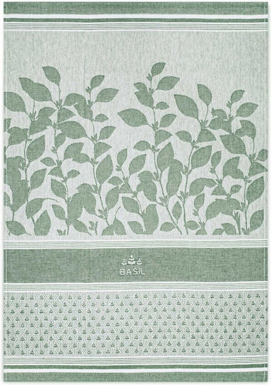 Zwoltex Zwoltex Küchentuch aus 100% Baumwolle in Grün Farbe 50x70cm