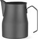 Milk Frothing Pitcher Latte Cappuccino 0.7 L Black Hendi 451045