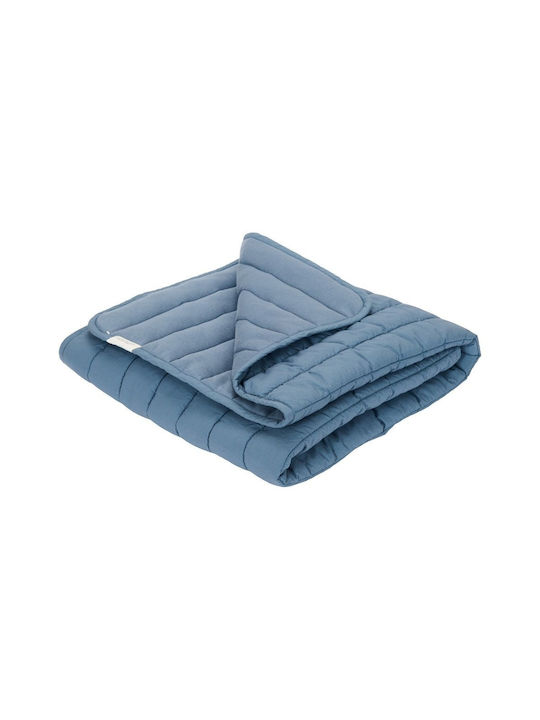 Little Dutch Blue Dark Blue 100x70cm Cot Bed Duvet