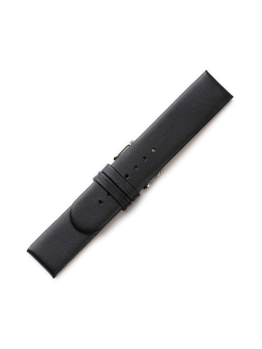 KOSTELO Leather Strap Black 18mm