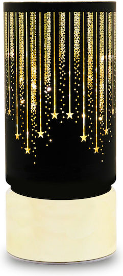 Forever The translated Liquid template in German language: Weihnachtskerzen & Kerzenständer Laterne Schwarz Batterie 20x9cm.