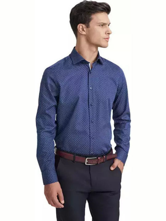 Long-sleeved Shirt Blue