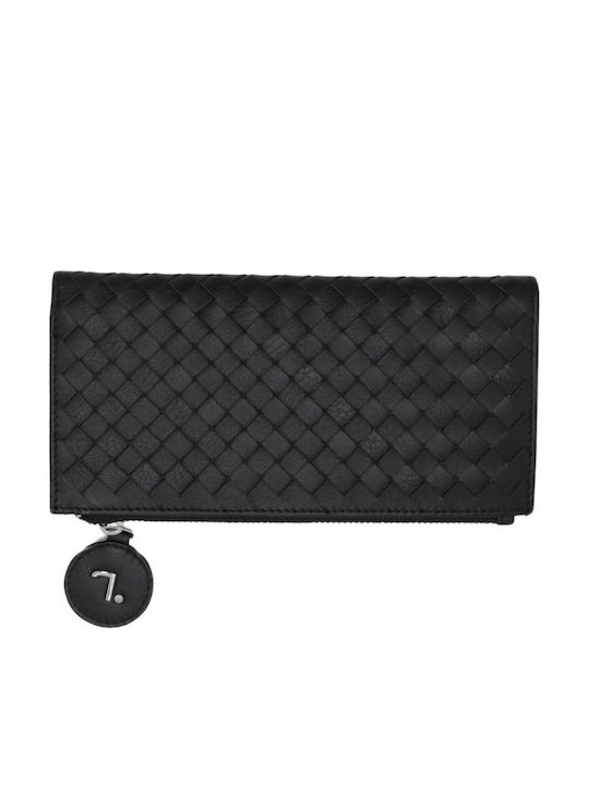 7.Dots Orion Leather Women's Wallet Black
