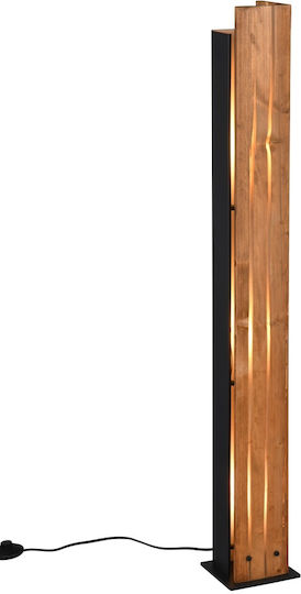 Trio Lighting Винтидж Подова Лампа В121xД16см. с Цокъл за Крушка E27 Бежов