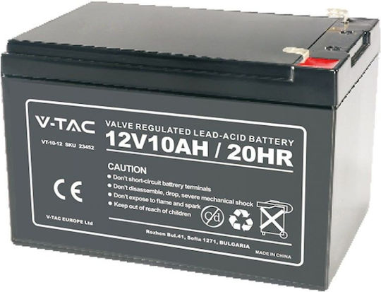 V-TAC Baterie UPS cu Capacitate 10Ah și Tensiune 12V 23452 1buc