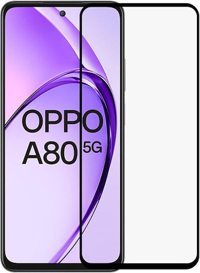 A80 5g Full Face Tempered Glass (Oppo A80 5G, RURIHAI)