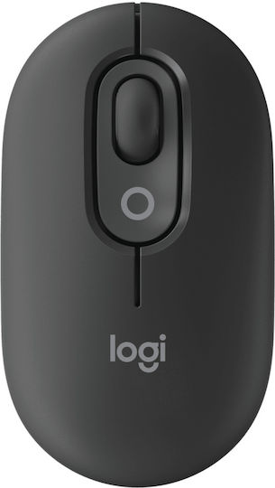 Logitech POP Emoji Ασύρματο Bluetooth Ποντίκι Graphite