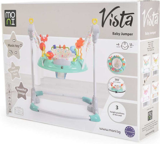 Moni Baby Jumper Vista with Music Lights and Sounds for 6+ Months