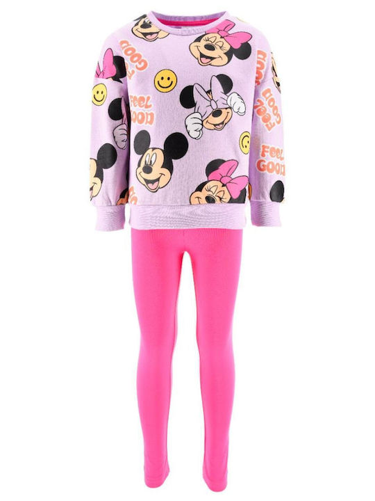 Superheroes Kinder-Set mit Leggings Winter 2Stü...