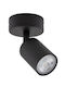 TK Lighting Single Spot with Socket GU10 in Black Color