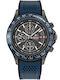 Swiss Alpine Military by Grovana Ανδρικό Ρολόι 43mm Χρονογράφος Μπαταρίας με Μπλε Μεταλλικό Μπρασελέ