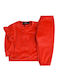 Kids Sweatpants Set Coral 2pcs