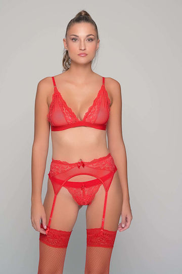 Milena by Paris Red / Red 10186_5408_7677SET-Κόκκινο