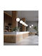 TK Lighting Κρεμαστό Φωτιστικό Γκρι με Ντουί E27