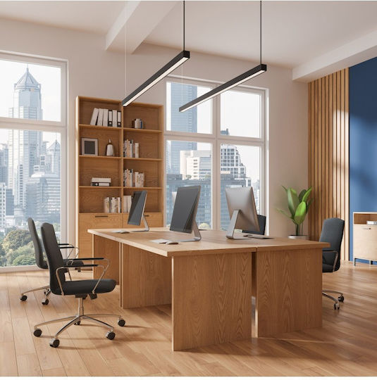 TK Lighting Κρεμαστό Φωτιστικό Λευκό LED