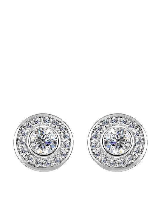 Brizzling Ohrringe aus Silber mit Diamant