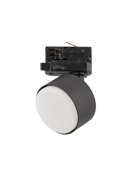 TK Lighting Μονό Σποτ με Ντουί GX53 σε Μαύρο Χρώμα