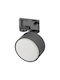 TK Lighting Einzel Spot mit Fassung null in Schwarz Farbe