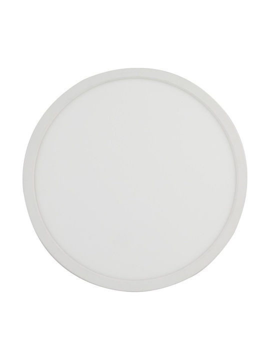 TK Lighting Plafonieră de Tavan Baie Turcoaz cu LED Integrat