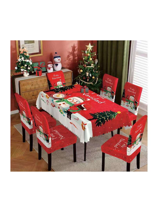 Set Christmas Tablecloths 7pcs