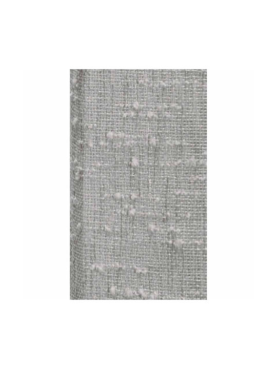 Whitegg Κουρτίνα με Τρέσα K0167 Γκρι 270x280εκ.