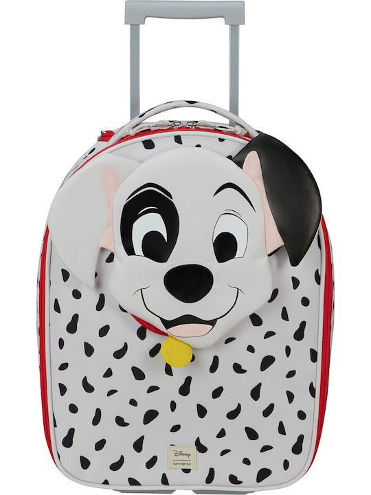 Samsonite Happy Sammies Παιδική Βαλίτσα Ταξιδίου Καμπίνας Υφασμάτινη Disney 101 Dalmatians με 2 Ρόδες Ύψους 45εκ.