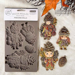 Mold Redesign Prima Marketing 13x20cm Pinecone Dolls