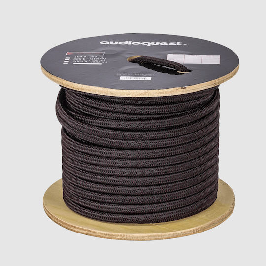 Speaker Cables Rocket 33 Red on Black Braid 100m Audioquest