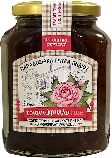 Χρυσό Μήλο Γλυκό του Κουταλιού Τριαντάφυλλο 450gr