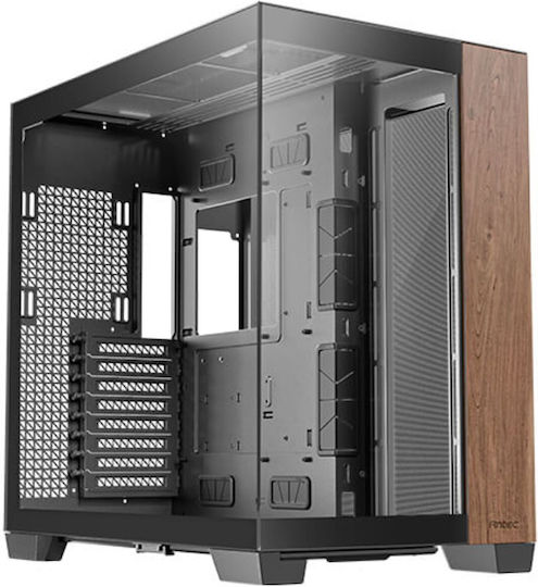 Antec C8 Gaming Full Tower Κουτί Υπολογιστή με Πλαϊνό Παράθυρο Wood
