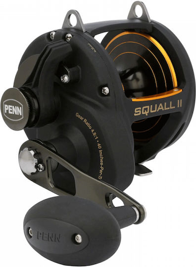 Penn Squall Ii Lever Drag 50 Angelrollen Für Trolling