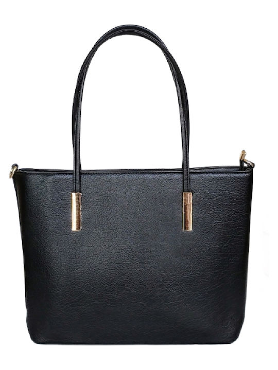 Leather Women's Bag Shoulder Black