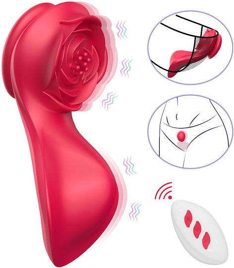 Erospace Vibrator für Paare mit Fernbedienung Rosa