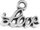 Metallic Pendant Motif for Jewelry 1.2x0.6cm.