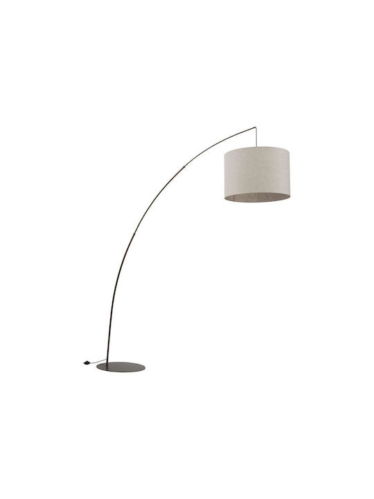 TK Lighting Φωτιστικό Δαπέδου με Ντουί για Λαμπτήρα E27 Καφέ