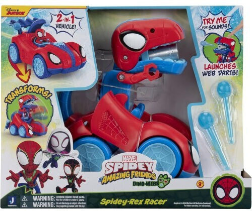 Jazwares Spidey And His Amazing Friends Spidey-rex Racer 18εκ. JWS00270