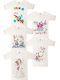 Join Set Kinder-Unterhemden Kurzarm White 5Stück